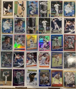 New York Yankees Lot - 1300+ Cards - Parallels, Rookies, Inserts, Base HOF/Stars - Image 2