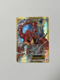 Pokemon TCG Volcanion-EX Steam Siege Holo Card 115/114 Secret Ultra Rare - Image 1
