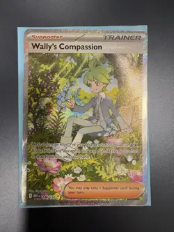 Wally's Compassion 186/132 Special Illustration Rare Pokemon Mega Evolution NM - Image 1