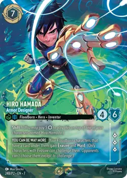 Hiro Hamada - Armor Designer (Store Championship) (24) [Promo Cards] Near Mint H - Image 1