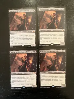 Massacre Girl, Known Killer X4X NM/M Murders at Karlov Manor MKM Magic MTG - Image 1