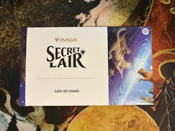 MTG Secret Lair Cats of Chaos NON-FOIL Edition | IN HAND - READY TO SHIP - Image 1