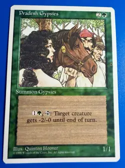 1 BANNED MTG | Pradesh G | Fourth Edition | 1995 | Magic The Gathering |NM - Image 1