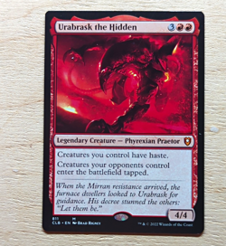 Urabrask the Hidden. CLB #811 Mythic MTG Magic: The Gathering - Image 1