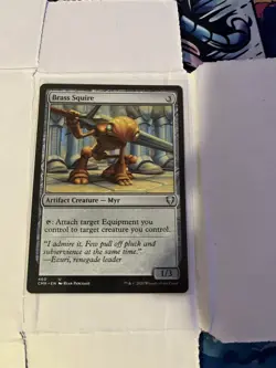 Brass Squire #460 Uncommon Commander Legends (CMR) - Image 1