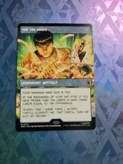 The Ten Rings (Borderless) 313 Marvel Super Heroes Magic: The Gathering NM - Image 1