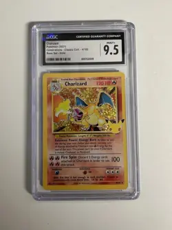Charizard, Blastoise, Venasaur Base Set Holo Rare Pokemon Card CGC 9.5 - Image 1