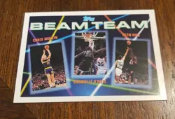 Shaquille O'Neal Mullin Rice 1992-93 Topps Beam Team #7 Nm Rookie Card RC HOFer - Image 1