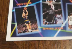 Shaquille O'Neal Mullin Rice 1992-93 Topps Beam Team #7 Nm Rookie Card RC HOFer - Image 3