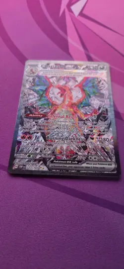 Pokemon Charizard ex 223/197 SV03 Obsidian Flames Ultra Rare Full Art Holo Eng - Image 3