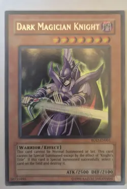 Yu-Gi-Oh! Dark Magician Knight Ultra Rare Promo Set - ROD-EN001, EN002 & EN003 - Image 2