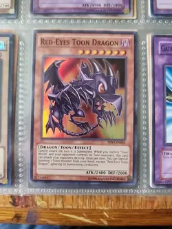 *** RED-EYES TOON DRAGON *** 1ST EDITION SUPER RARE SHVI-EN036 MINT/NM YUGIOH! - Image 1
