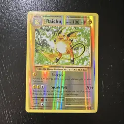 Pokemon Raichu 36/108 Evolutions Reverse Holo Holo Rare 2016 English 100HP - Image 1