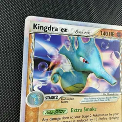 Pokemon TCG Kingdra EX 94/101 Dragon Frontiers Delta Species Holo Rare Card DMG - Image 3