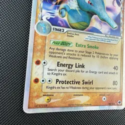 Pokemon TCG Kingdra EX 94/101 Dragon Frontiers Delta Species Holo Rare Card DMG - Image 5