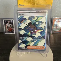 Surfer - 293/217 - Special Illustration Rare SIR - Ascended Heroes Pokemon NM/M - Image 1
