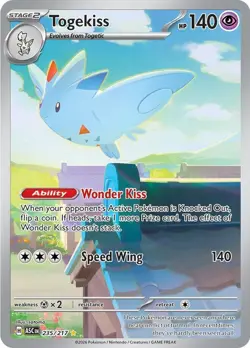 Togekiss 235/217 Illustration Rare ASC ENGLISH NM Pokemon - Image 1