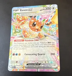 Eevee ex 075/131 Sv: Prismatic Evolutions Double Rare Tera Holo ENG - Image 1