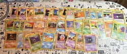Pokemon TCG Vintage Lot 44 Cards Base, Jungle, Fossil, Base 2 - Image 1