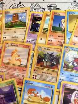 Pokemon TCG Vintage Lot 44 Cards Base, Jungle, Fossil, Base 2 - Image 3