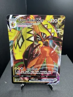Pokemon TCG SWSH Battle Styles Tapu Koko VMAX 051/163 Ultra Rare Holo NM! - Image 1