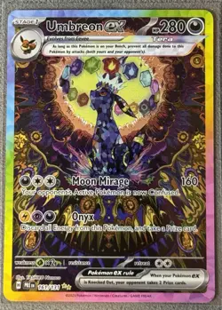 Pokemon Card - Umbreon Ex Special illustration Rare Prismatic Evolutions Card - Image 1