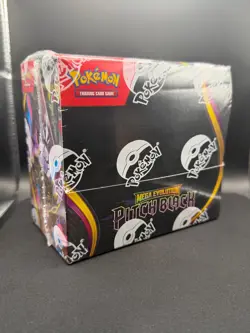 Pokemon TCG Mega Evolution Pitch Black Booster Box Factory Sealed - Image 2