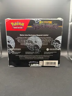Pokemon TCG Mega Evolution Pitch Black Booster Box Factory Sealed - Image 3