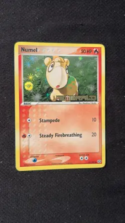 Numel EX Emerald Pokemon TCG Reverse Holo Stamped Card #57/106 MP! - Image 1