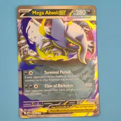MEGA ABSOL EX 086/132 DOUBLE RARE MEGA EVOLUTION POKEMON HOLO NM/M - Image 1