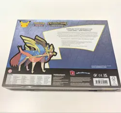 Pokemon TCG: Celebrations Deluxe Pin Collection Zacian LV.X New Factory Sealed - Image 2