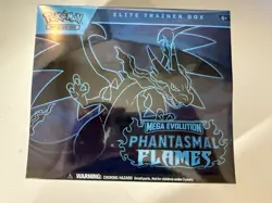Pokemon Mega Evolution Phantasmal Flames Elite Trainer Box Booster SEALED - Image 1