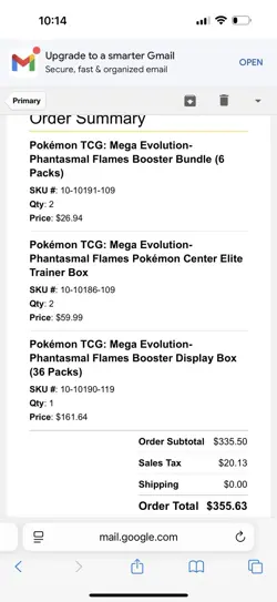 *PRE-SALE* Pokemon Mega Evolution Phantasmal Flames Booster Box - *PRE-ORDER* - Image 3