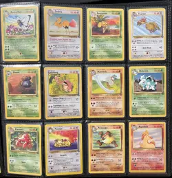 Pokemon 100% COMPLETE Jungle Common & Uncommon 32/64 Card Set LP/MP - Image 1