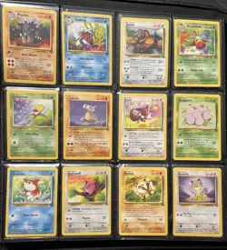 Pokemon 100% COMPLETE Jungle Common & Uncommon 32/64 Card Set LP/MP - Image 2