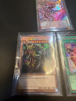 Magician of Dark Chaos - Black Chaos, Pot of Sloth, Invader of Darkness Lot - Image 2