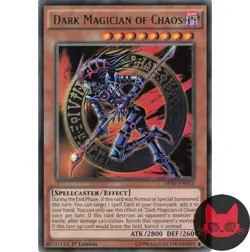 Yugioh Dark Magician of Chaos DPRP-EN013 Rare 1st Edition LP - Image 1
