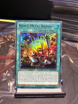 Yu-Gi-Oh! Heavy Metal Raiders 1st Ed. LDS1-EN077 Ultra Rare Purple NM x1 - Image 1