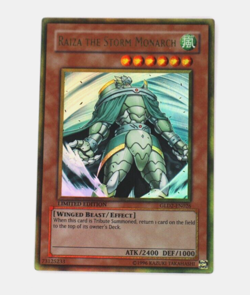 Raiza the Storm Monarch - GLD2-EN026 - Gold Rare - Limited Edition NM YuGiOh! G - Image 1