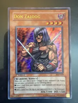 Yu-Gi-Oh! TCG Don Zaloog PGD-029 1st Edition - Image 1