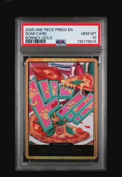 JEWELRY BONNEY-DON 2025 ONE PIECE PRB02 -ONE PIECE CARD THE BEST- VOL.2 | PSA 10 - Image 3