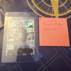 Sabo OP13-120 English manga Alternate Art Carrying On His Will One Piece Card - Image 2