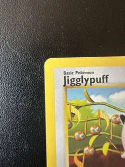 Pokemon Jigglypuff TCG Black Star Promo Card WOTC 7 LP Condition 1999 Vintage - Image 2