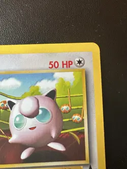 Pokemon Jigglypuff TCG Black Star Promo Card WOTC 7 LP Condition 1999 Vintage - Image 3