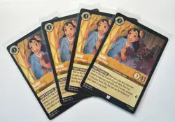 Disney Lorcana Winterspell Nani Stage Manager 20/204 X4 Playset NM - Image 1