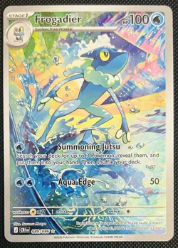 Pokemon TCG Chaos Rising (3) Full Art Card Lot Frogadier, Xerneas & Ampharos - Image 4