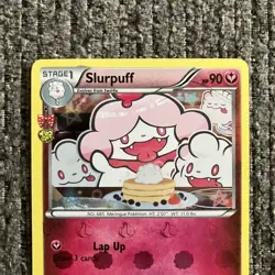 Pokemon TCG Slurpuff RC20/RC32 Generations Radiant Collection Reverse Holo Card - Image 5