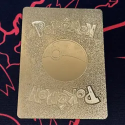 Pokemon Charizard V Gold Foil Fan Art Collector Card - 508 HP - Image 2