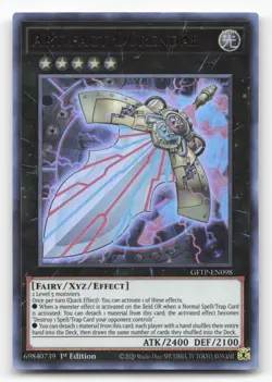 Yugioh Artifact Durendal GFTP-EN098 Ultra Rare 1st Edition NM - Image 1