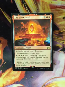 MTG Final Fantasy THE FIRE CRYSTAL #0135 Rare Non Foil Card New NM Hard to Find - Image 2